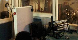 Bild på musikstudion