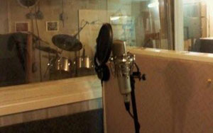 Bild på musikstudion